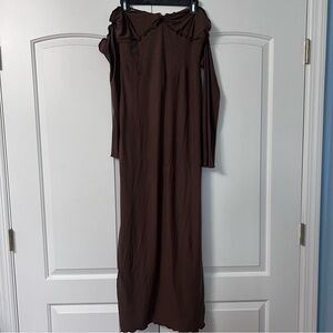 Sabo Skirt Off-Shoulder Maxi Dress